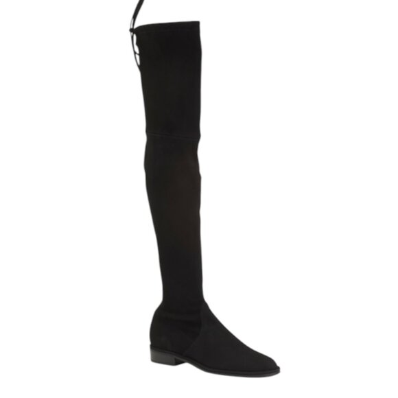 STUART WEITZMAN Made In Spain Suede Lowland Highshaft Boots - Picture 1 of 3